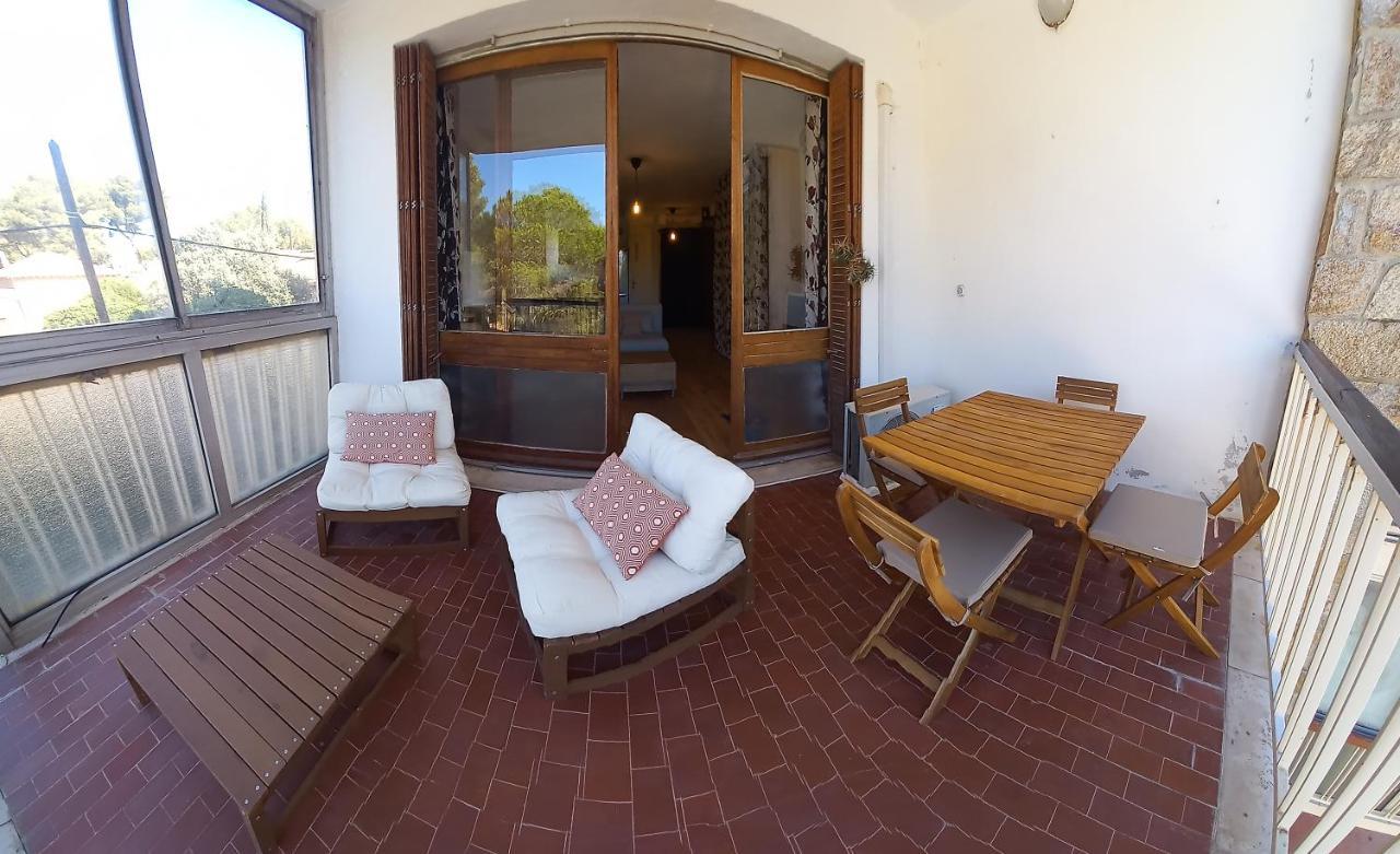 Loft Climatise "La Pinede", 50 M2, Tres Calme, 5 Mn A Pied Des Plages, Lit King Size La Seyne-sur-Mer Esterno foto